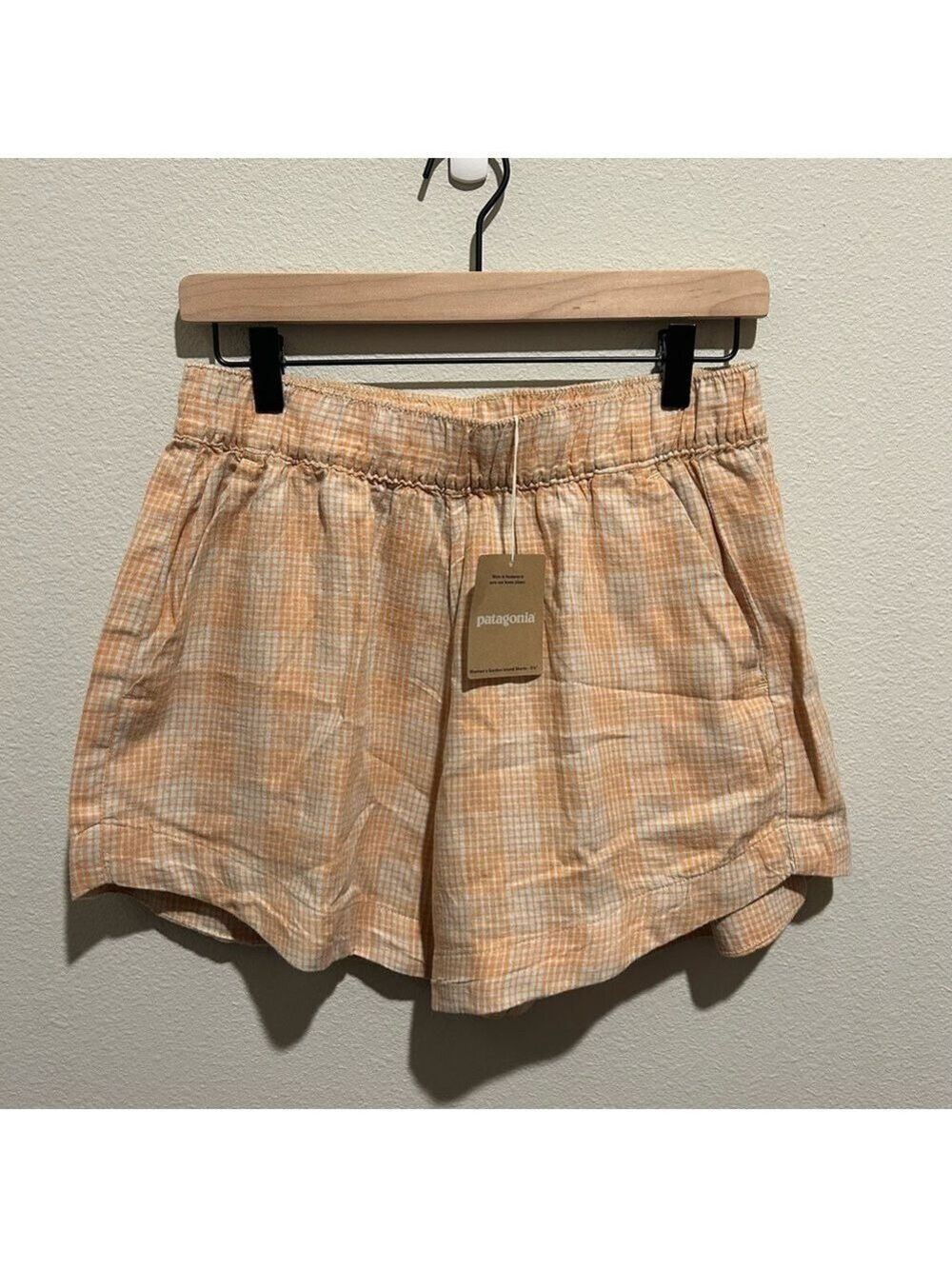 Patagonia Women's Garden Island Shorts Wispy Green Size Small NWT
